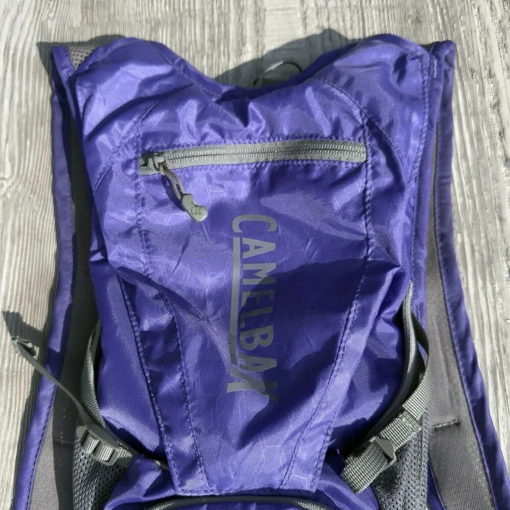 CamelBak Aurora Hydration Pack Purple Backpack Water Reservoir Hiking No Bladder